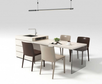Modern Dining Table And Chairs-ID:345494035