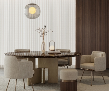 Modern Dining Table And Chairs-ID:720911082