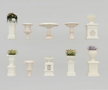 European Style Flower Bed, Flower Bowl, Flower Box-ID:140345102