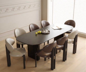 Modern Dining Table And Chairs-ID:461891891