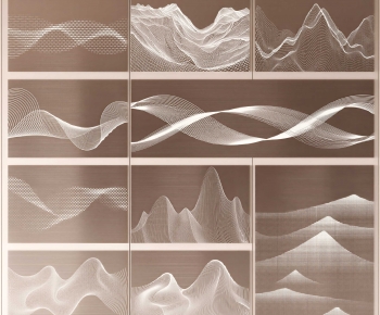 New Chinese Style Wall Panel-ID:289361001