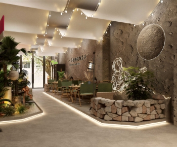 Industrial Style Restaurant-ID:726613046