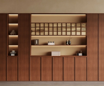 New Chinese Style Bookcase-ID:497582913