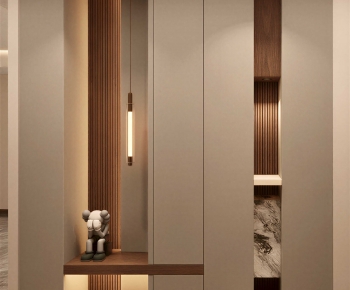 Modern Entrance Cabinet-ID:900584947