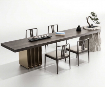 New Chinese Style Tea Tables And Chairs-ID:979312905