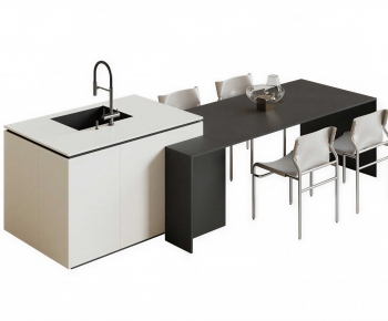 Modern Dining Table And Chairs-ID:536108025