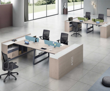 Modern Office Desk And Chair-ID:770102982