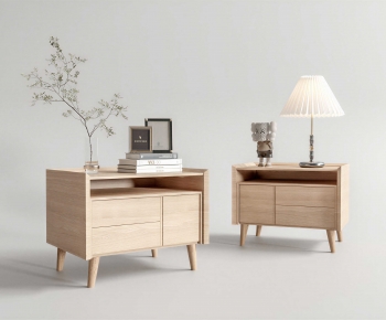 Nordic Style Bedside Cupboard-ID:242243052