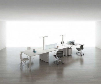 Modern Office Desk And Chair-ID:770867116