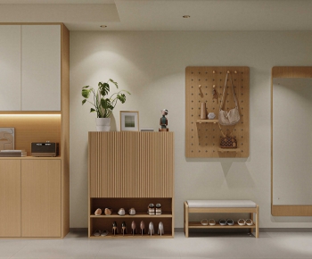 Modern Shoe Cabinet-ID:295322901