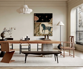 Modern Dining Room-ID:901165011