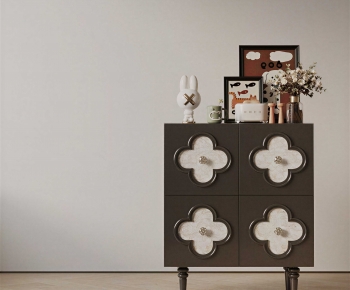 French Style Side Cabinet-ID:536823036