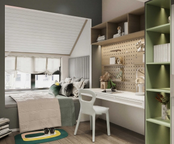 Modern Bedroom-ID:645298001