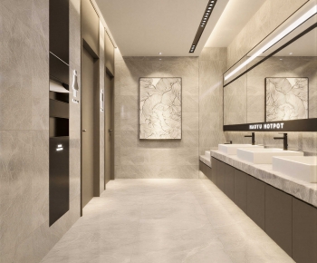 Modern Public Toilet-ID:995322943