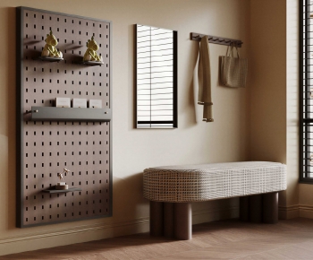 New Chinese Style Stool For Changing Shoes-ID:449213985