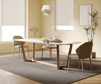 Modern Dining Table And Chairs-ID:431120419