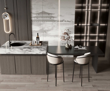 Modern Counter Bar-ID:240192895