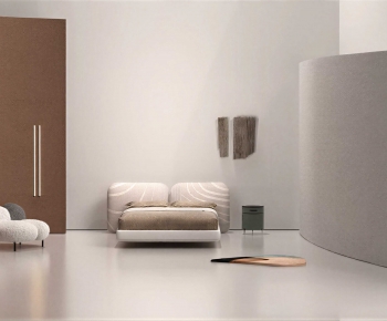 Modern Double Bed-ID:412605058