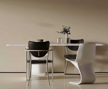 Modern Dining Table And Chairs-ID:730989936