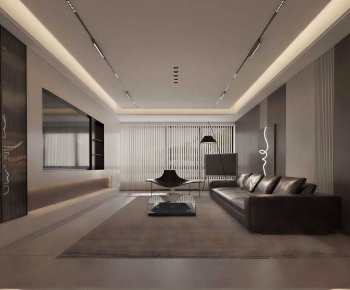 Modern A Living Room-ID:883657932