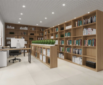 Modern Bookstore Book Bar-ID:104125987