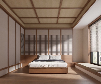 Japanese Style Bedroom-ID:984080086