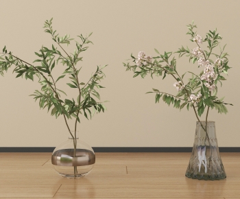 Modern Aquatic Green Plant-ID:129025942