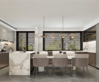 Modern Dining Room-ID:735389959
