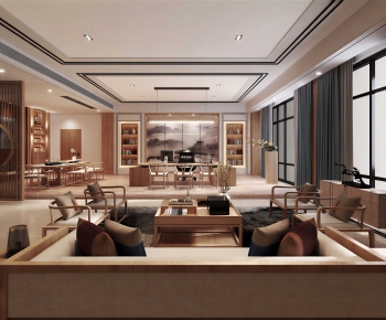 New Chinese Style Manager's Office-ID:671000968