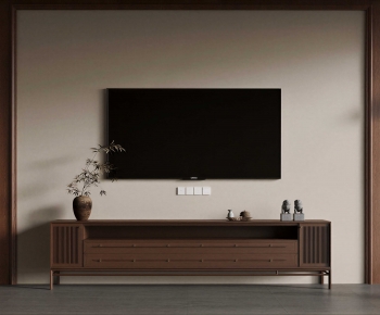 New Chinese Style TV Cabinet-ID:520410517