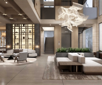 Modern Public Space-ID:529558908