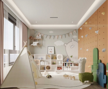 Modern Children's Room Activity Room-ID:220362905