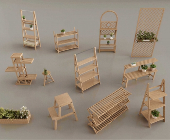 Modern Flower Rack-ID:921968945