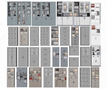 Modern Office Cabinet-ID:528750427