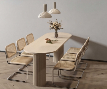 Modern Dining Table And Chairs-ID:797396907