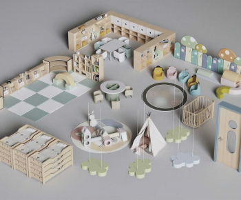 Modern Children's Table/chair-ID:773062946