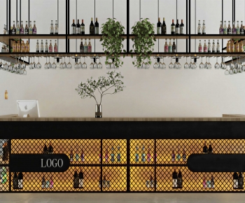 Industrial Style Counter Bar-ID:169529915