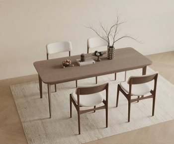 Modern Dining Table And Chairs-ID:526762969
