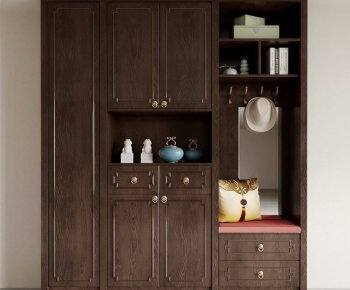 New Chinese Style Shoe Cabinet-ID:868688115