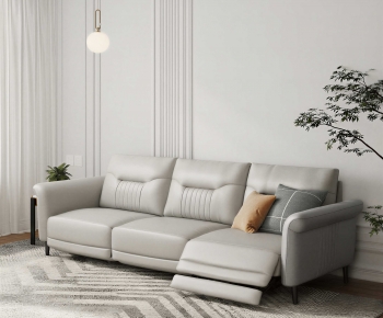 Modern Three-seat Sofa-ID:105755092