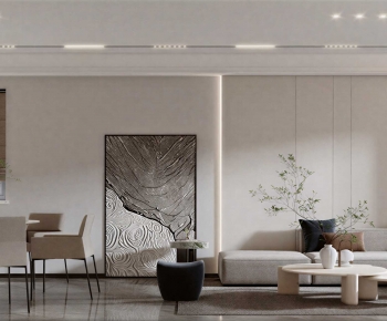 Modern A Living Room-ID:104655037