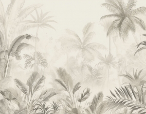 ModernAnimal And Plant Pattern Wallpaper