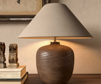 Wabi-sabi Style Table Lamp-ID:727714063