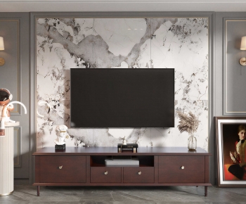 American Style TV Cabinet-ID:994098904