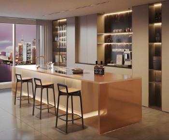 Modern Counter Bar-ID:392730234