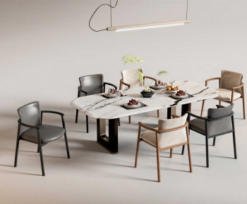 Modern Dining Table And Chairs-ID:312067032
