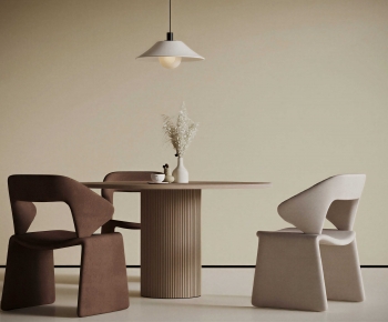 Wabi-sabi Style Leisure Table And Chair-ID:354240897