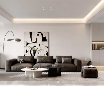Modern A Living Room-ID:590629682