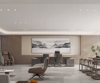 New Chinese Style Manager's Office-ID:361706021