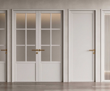 French Style Single Door-ID:568898921